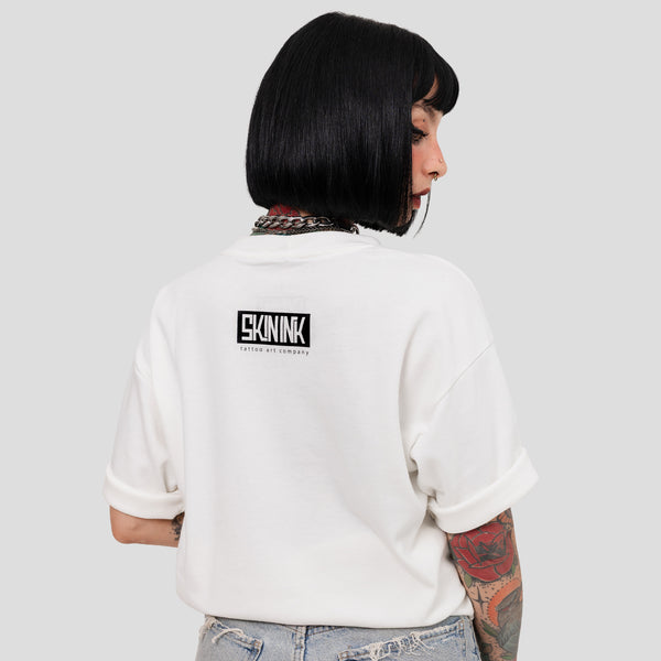 CAMISETA SKIN-SHIRT CHICLETE BRANCA