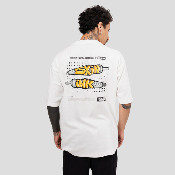 CAMISETA SKIN-SHIRT CARTUCHO BRANCA